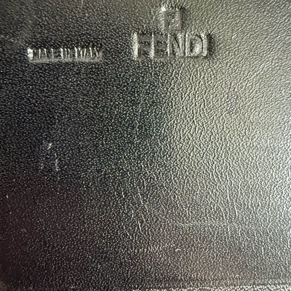 Fendi Zucca Canvas Continental Wallet - Black - Picture 7 of 9